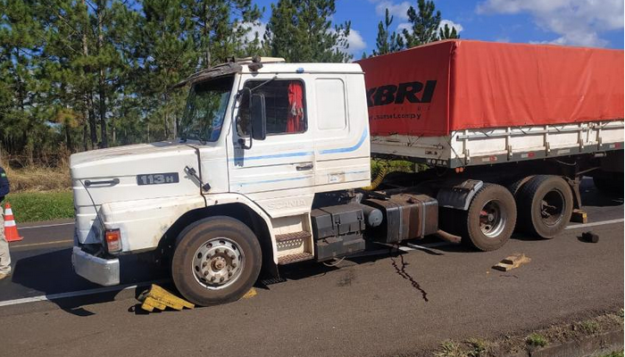 Nova Laranjeiras - Indígena sofre ferimentos gravíssimos ao ser atropelado na BR 277 